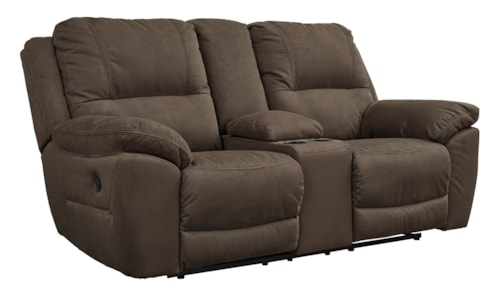 Reclining Loveseat with Console