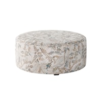 Round Cocktail Ottoman