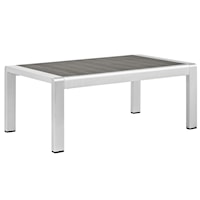 Outdoor Patio Aluminum Coffee Table