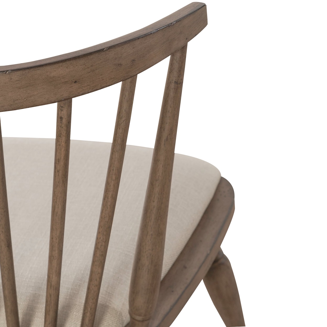 Libby Americana Farmhouse Upholstered Windsor Chair