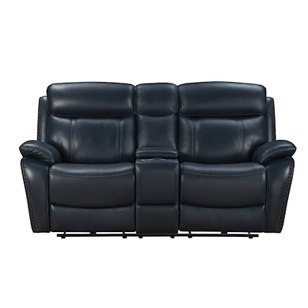 Power Reclining Console Loveseat