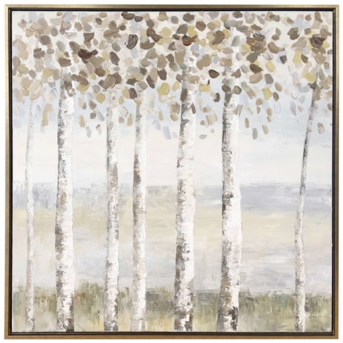 Birch Shade Canvas