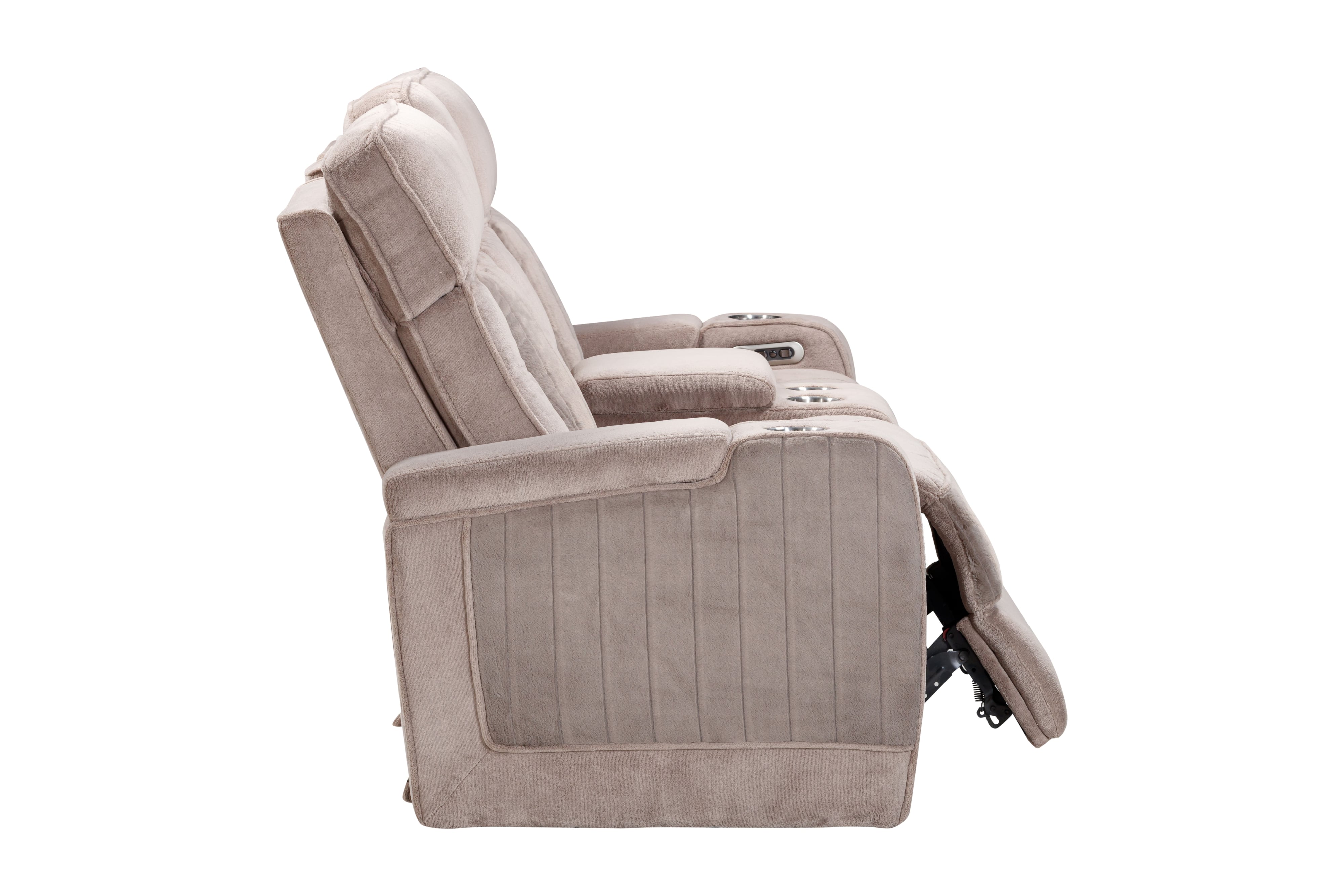 Power Reclining Console Loveseat