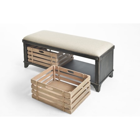 Artisan Landing Storage Bench