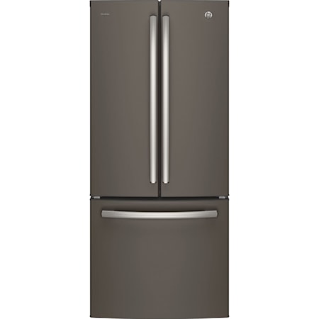 GE Profile 20.8 Cu. Ft. Energy Star French Door Refrigerator with Factory Installed Icemaker Slate