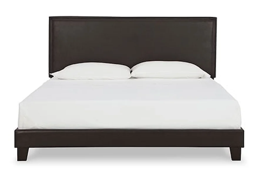 Mesling King Upholstered Bed by Signature Design by Ashley at Furniture Fair - North Carolina