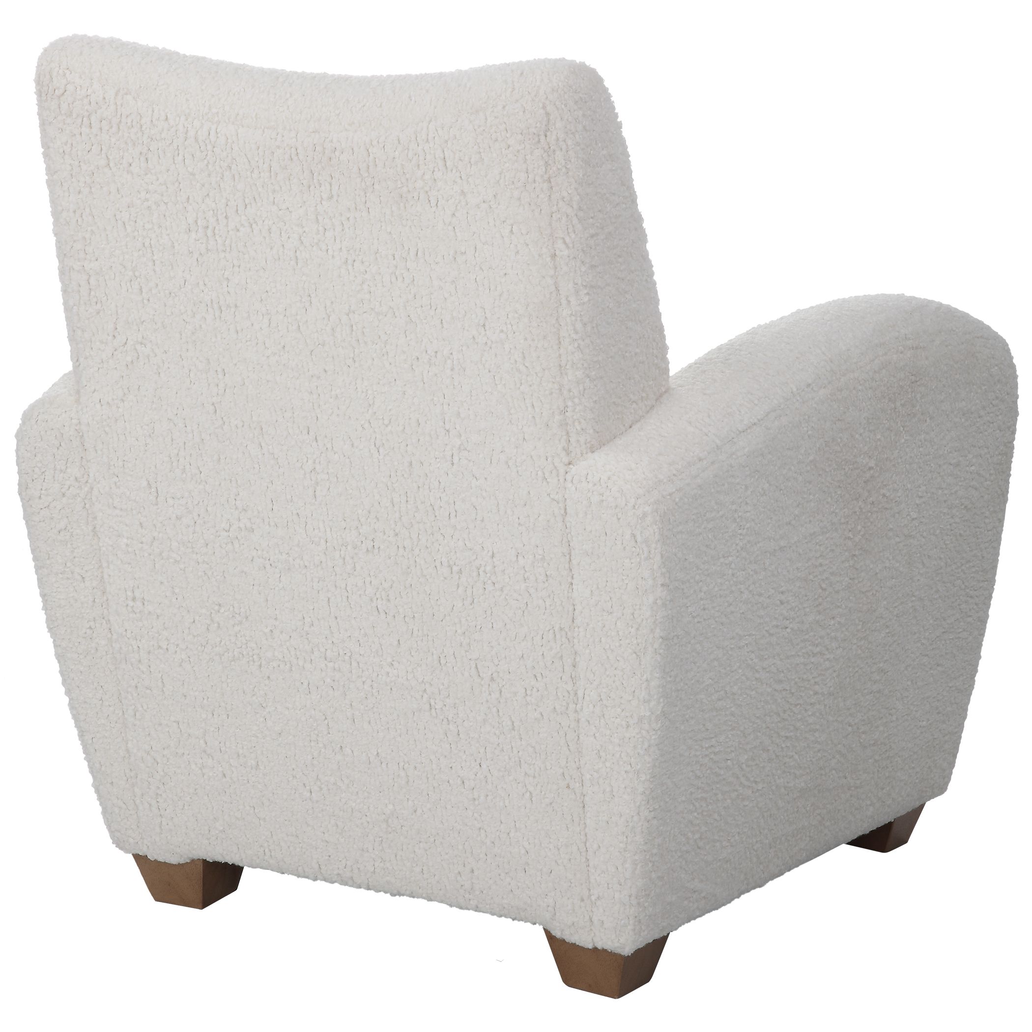 Uttermost Teddy Teddy White Shearling Accent Chair