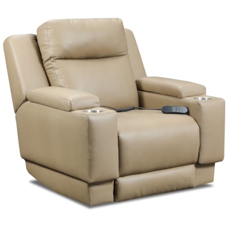 Triple Power Rocker Recliner W/Lumbar