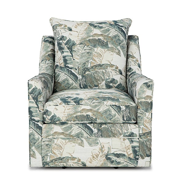 Best Home Furnishings Aubrey Pillow-Back Swivel Chair