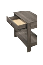 Crown Mark Skyler Contemporary 1-Drawer Nightstand