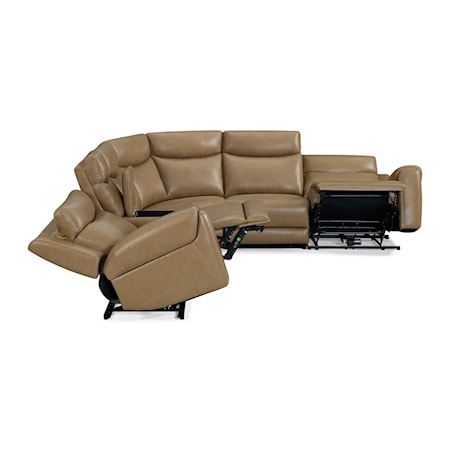 6-Piece Modular Power Reclining Sectional