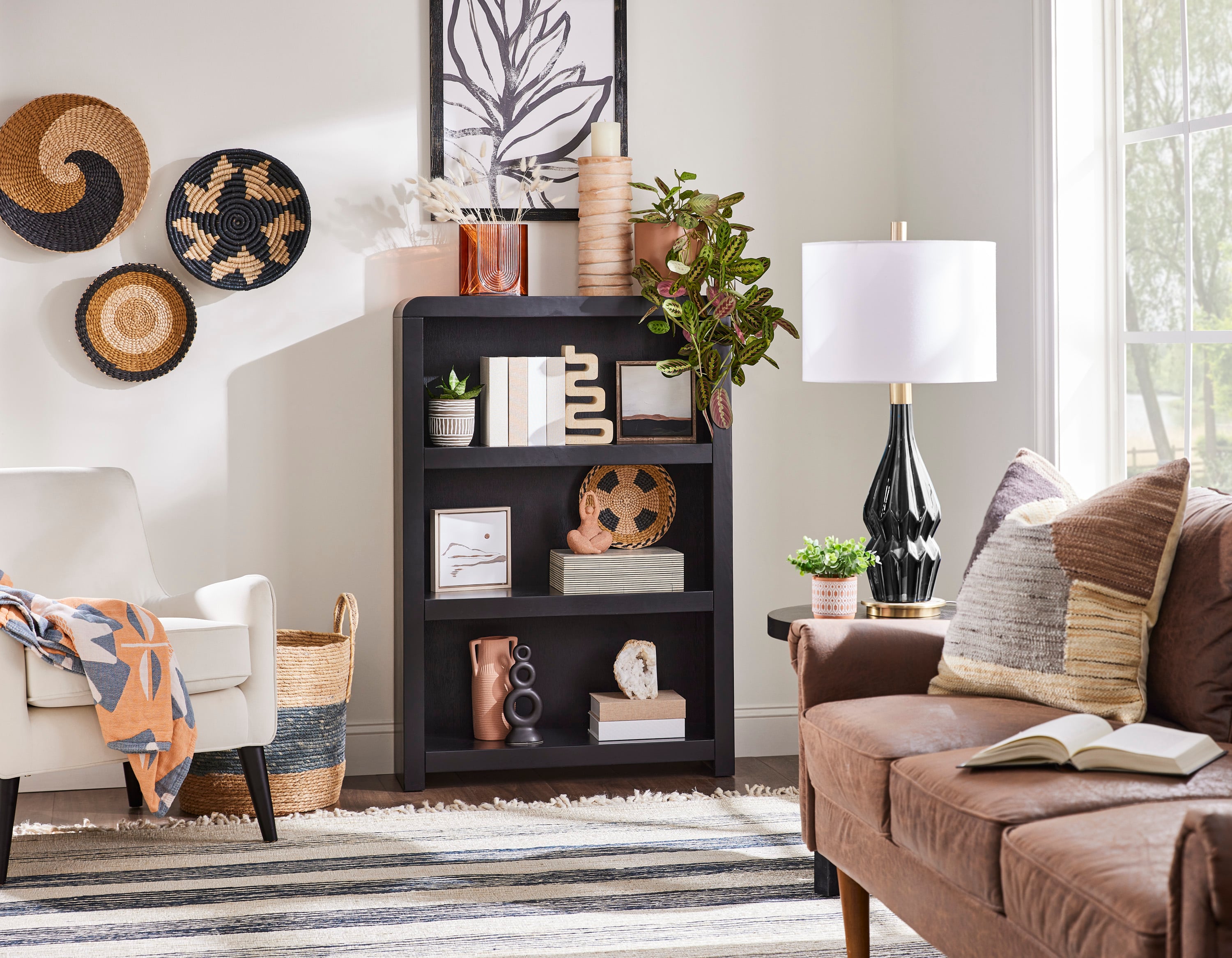 Aspenhome Taylor 3-Shelf 48" Bookcase