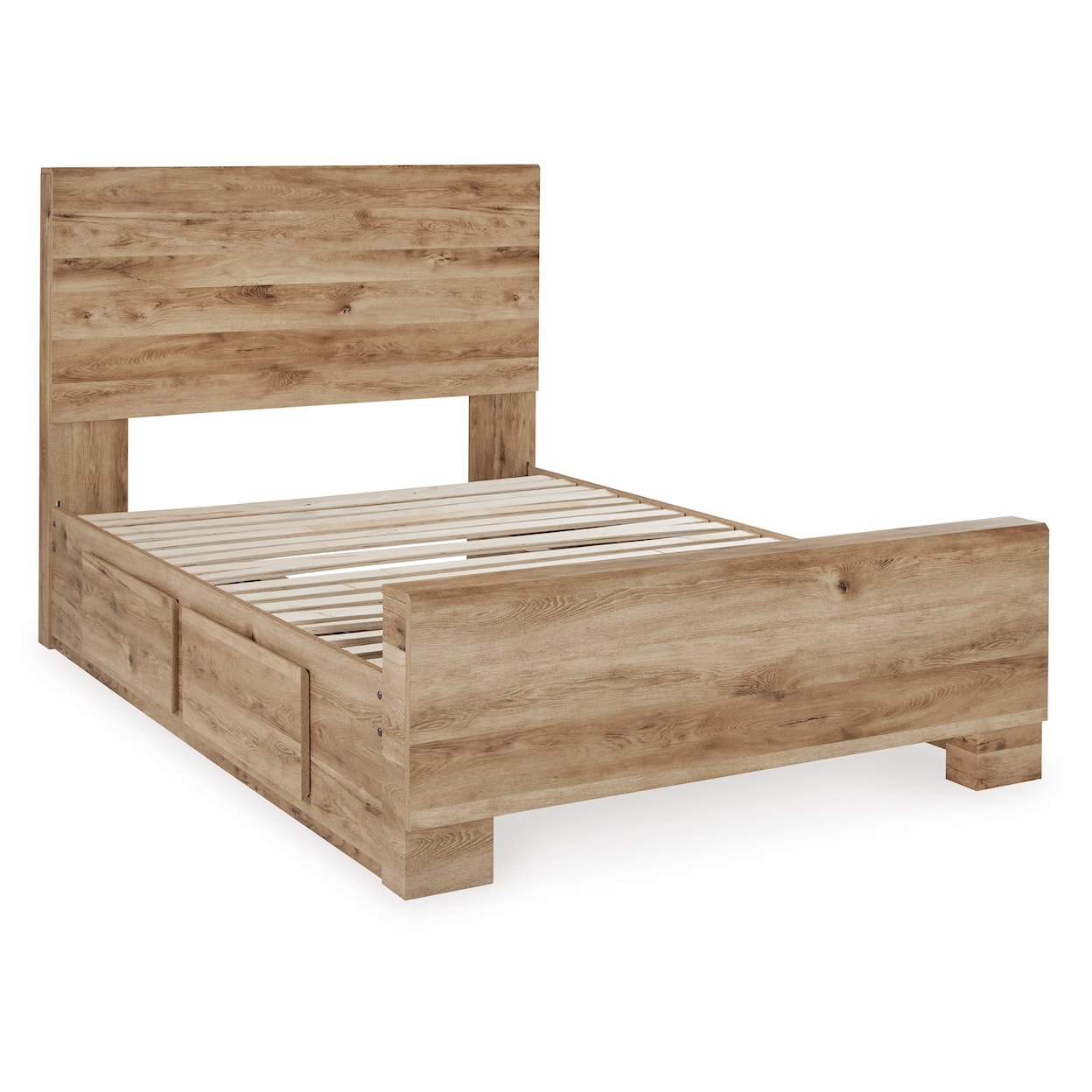 Signature Design by Ashley Hyanna Full Panel Bed with 1 Side Storage