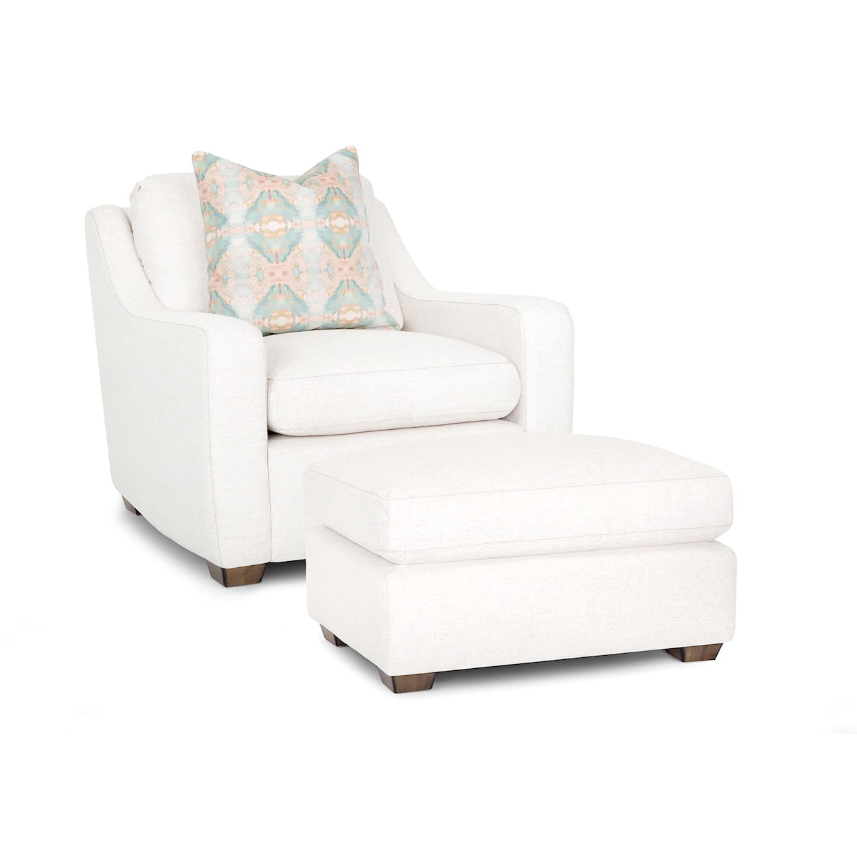 Franklin 865 Stafford Chair and Ottoman