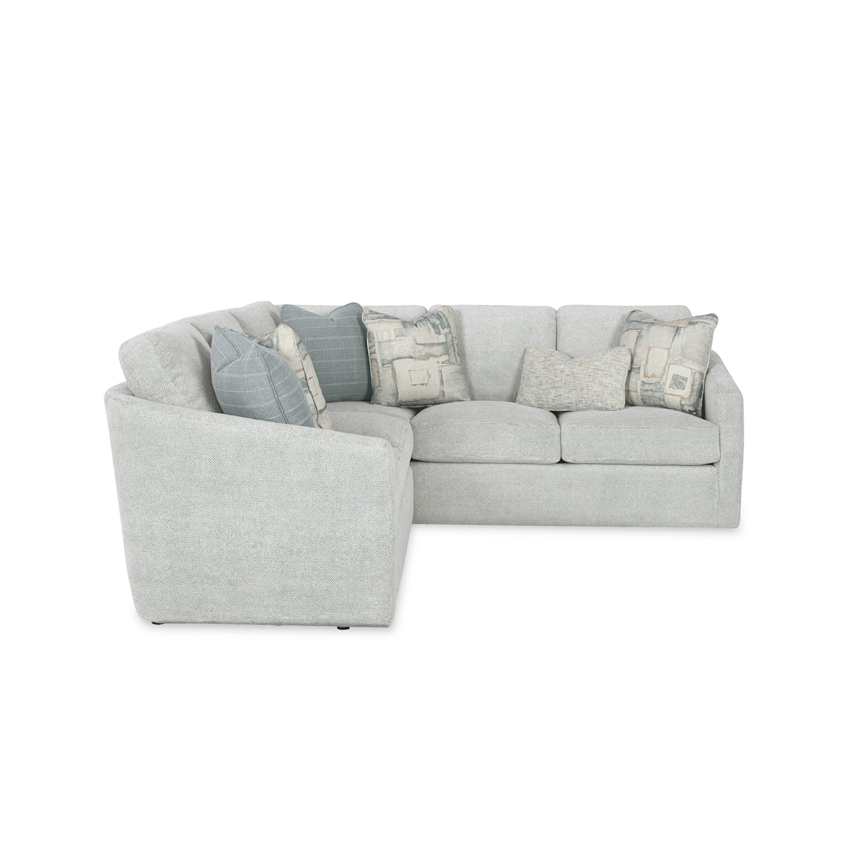 Hickorycraft 716850BD 4-Seat Sectional Sofa w/ LAF Loveseat
