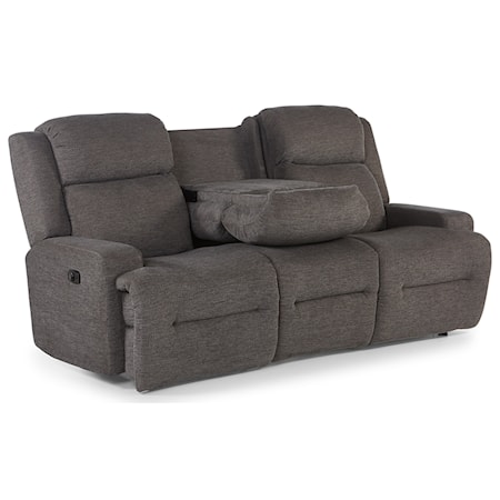 Power Space Saver Reclining Sofa w/ Tray