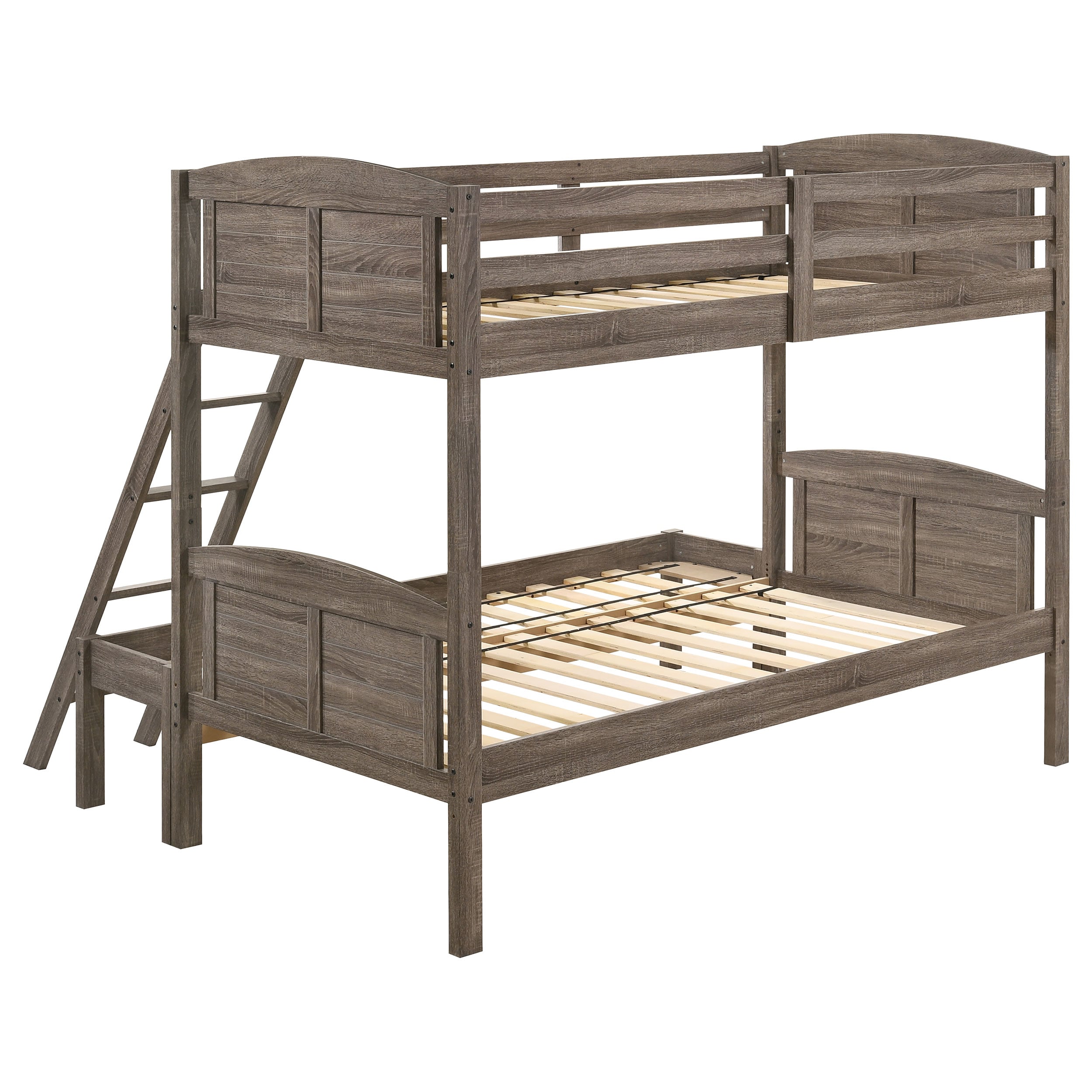 Flynn Wood Twin Over Full Bunk Bed