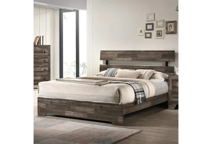 Atticus Twin Bed by Crown Mark at Galleria Furniture, Inc.