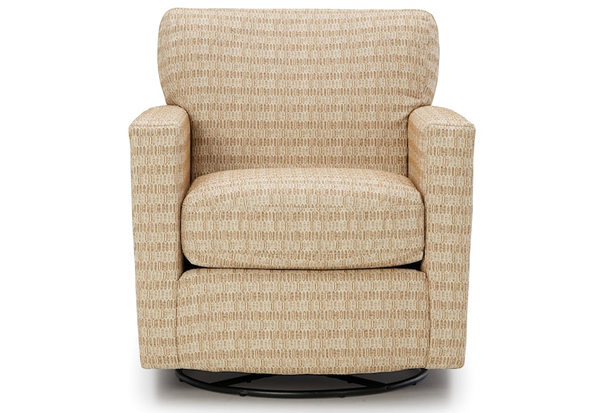 Best Home Furnishings Caroly 2817-28615 Contemporary Swivel Glider Chair |  Best Home Furnishings | Uph - Upholstered Chairs