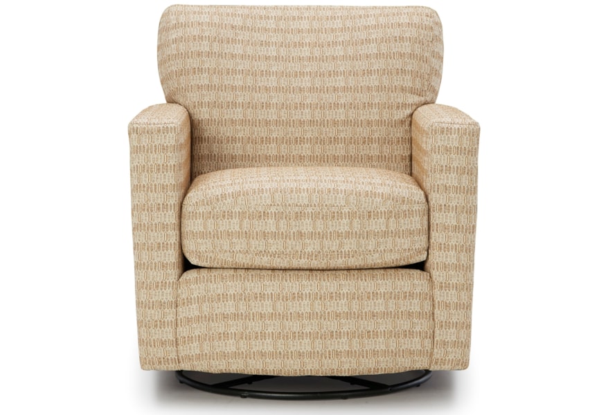 Best Home Furnishings Caroly 2817-28615 Contemporary Swivel Glider Chair |  Best Home Furnishings | Uph - Upholstered Chairs