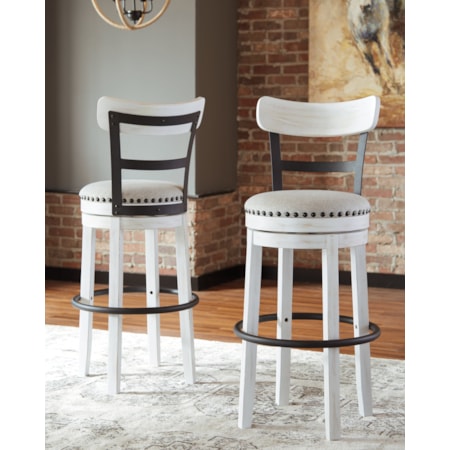 Tall Uph Swivel Barstool(1/Cn)