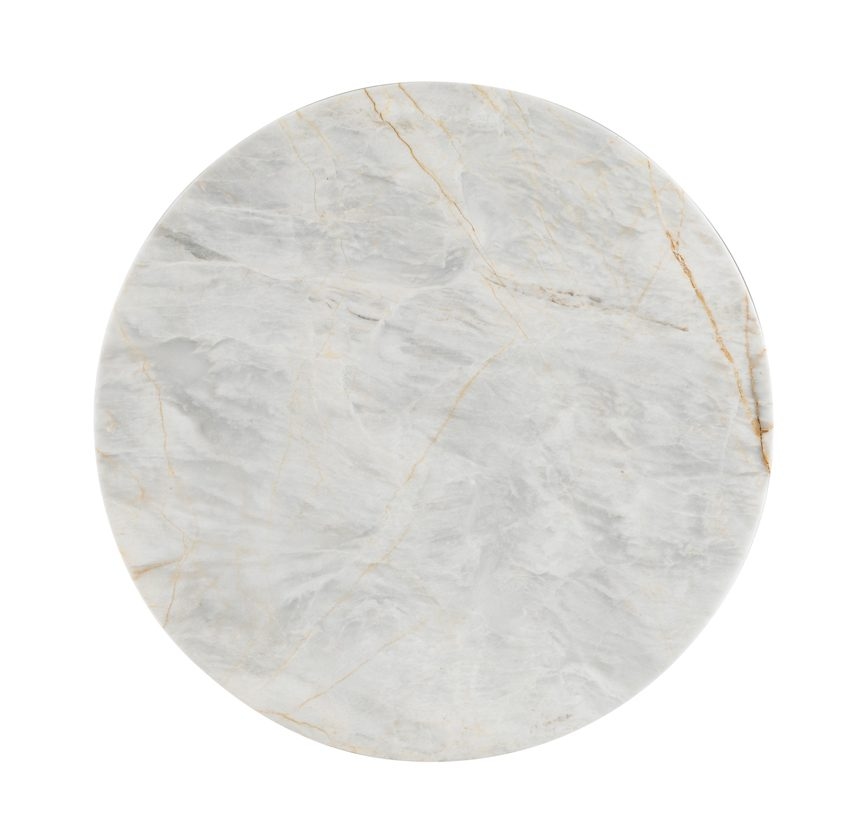 Sherrill Occasional INFINITY Jade Stone Accent Table w/Glass Base