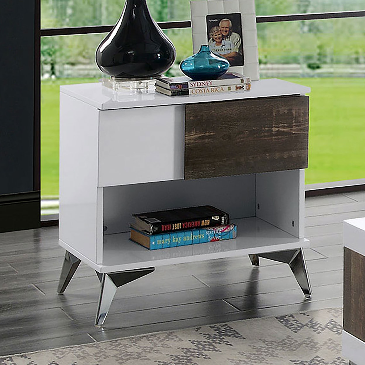 Furniture of America Corinne End Table