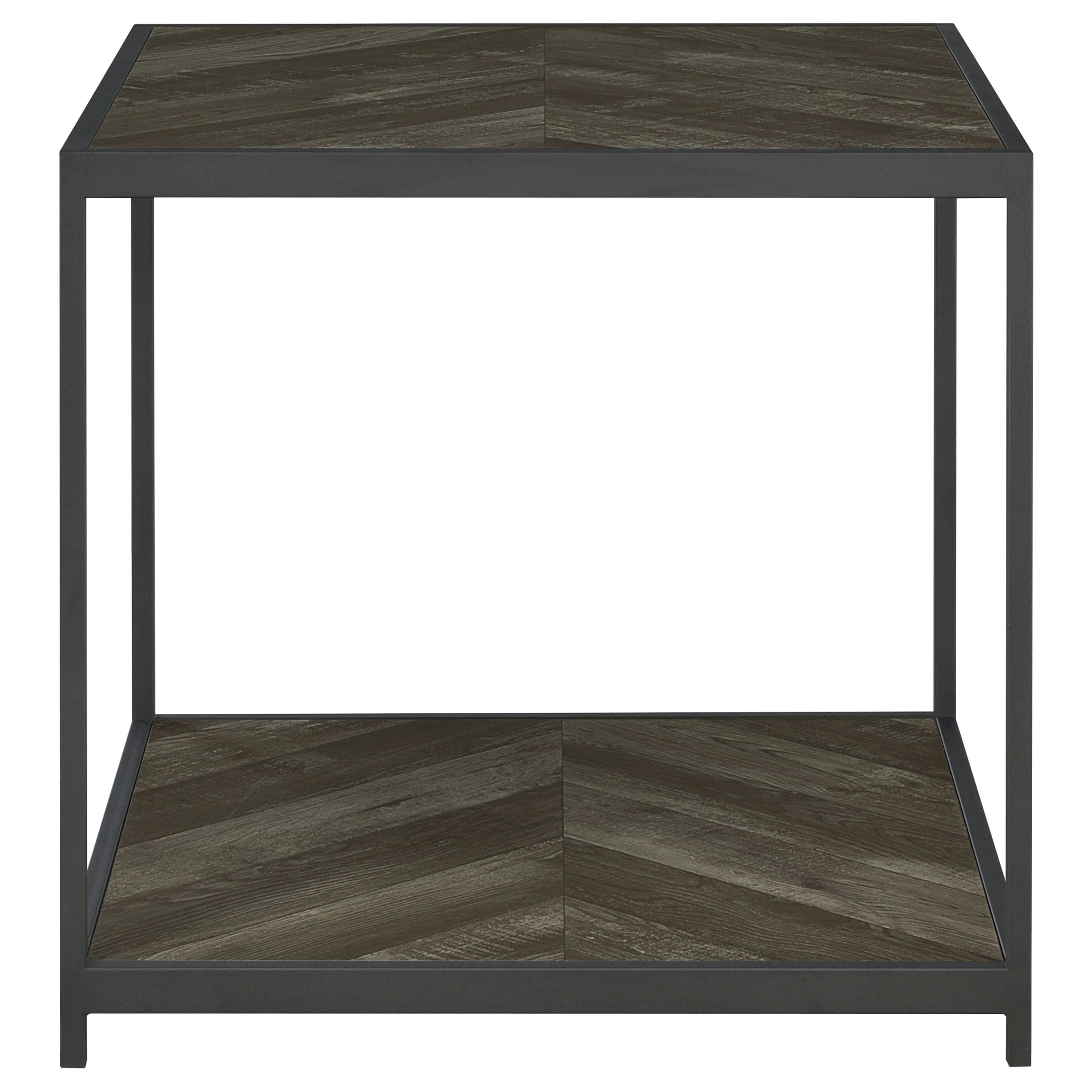 Beckley End Table Herringbone