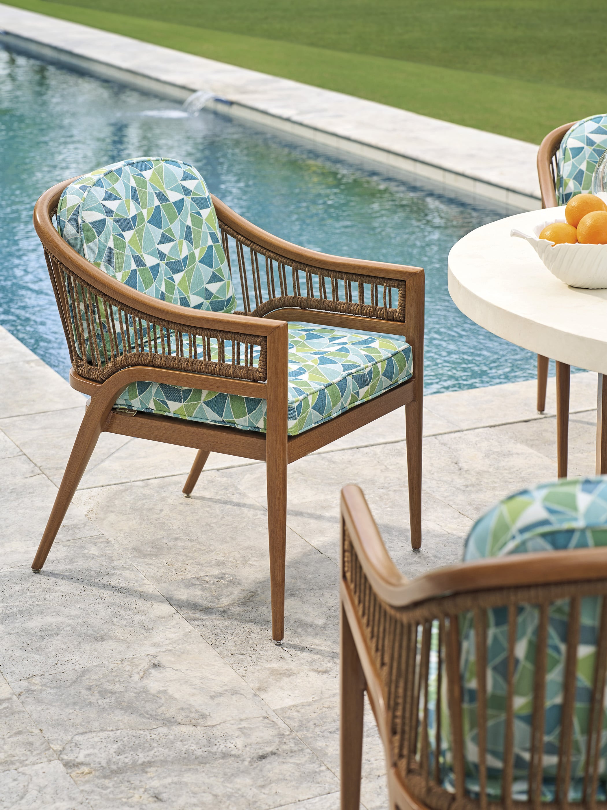 Tommy Bahama Outdoor Living Palm Desert Poolside Dining Chair