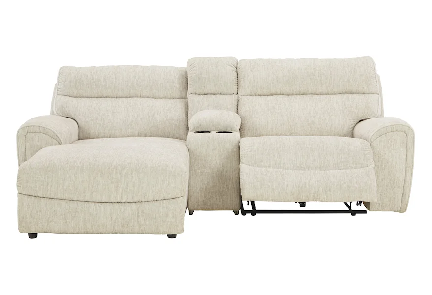Critic's Corner 3-Piece Power Reclining Sectional by Signature Design by Ashley Furniture at Sam's Appliance & Furniture