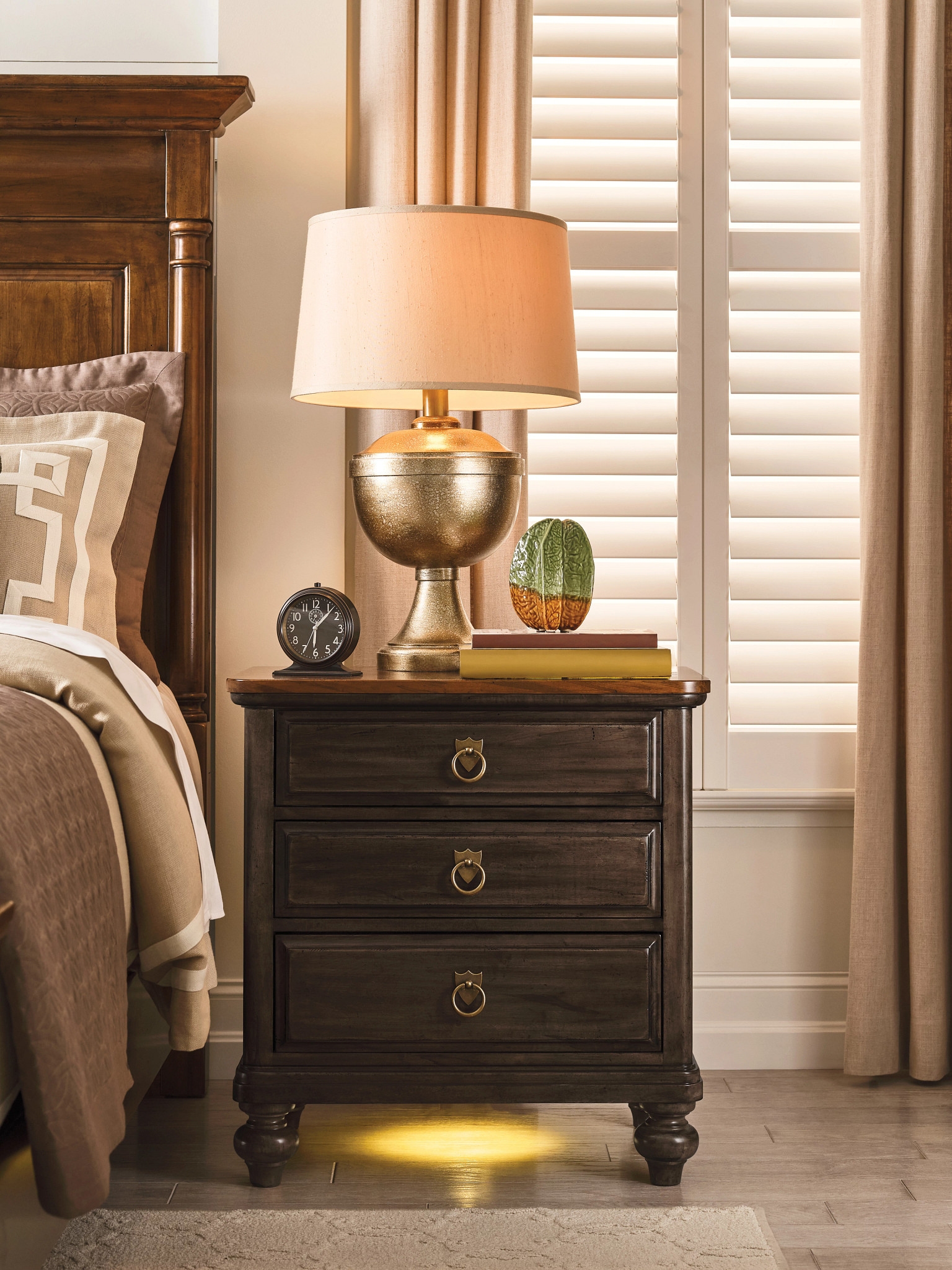 Kincaid Furniture Bridgetown 3-Drawer Nightstand