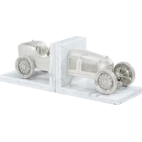 Casual Nickel Plated Bookend