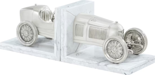 Casual Nickel Plated Bookend