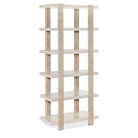 Global Etagere with Rope-Wrapped Supports