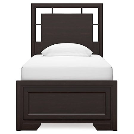 Twin Panel Bed