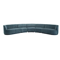 Contemporary Yoon Radius Modular Sectional