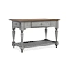 Flexsteel Wynwood Collection Plymouth Kitchen Island