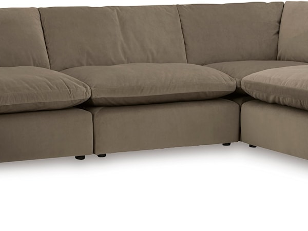 6-Piece Sectional with Chaise