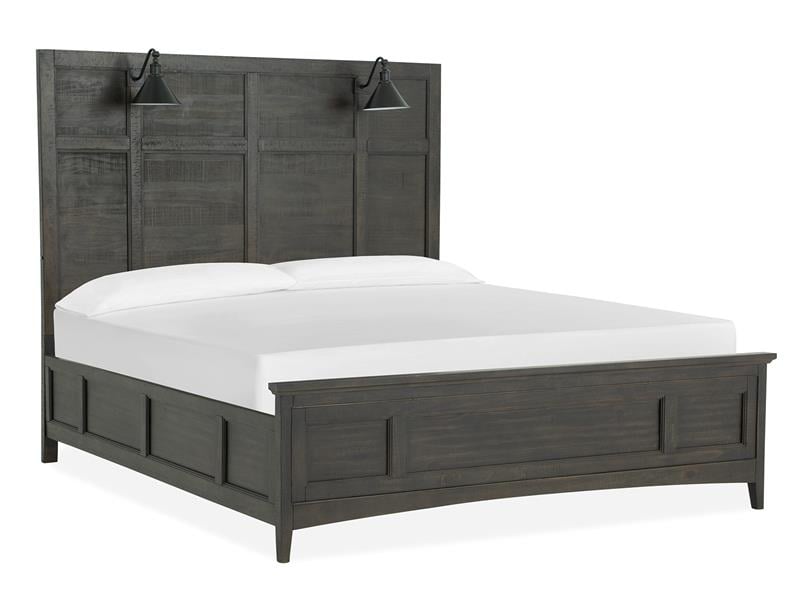 Sharon Westley Falls King Lamp Panel Bed