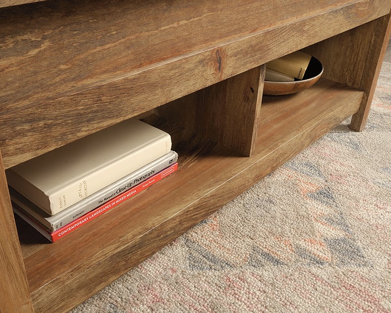 Sauder Cannery Bridge Lift-Top Coffee Table