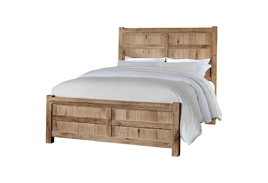 Dovetail - 751 King Board and Batten Bed by Vaughan Bassett at Steger's Furniture & Mattress