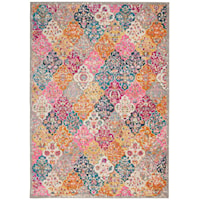 8' x 10' Multicolor Rectangle Rug