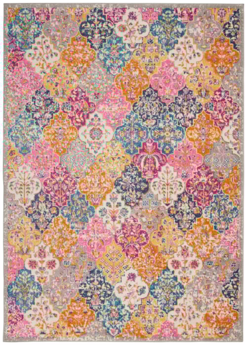 8' x 10' Multicolor Rectangle Rug