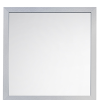 Contemporary Dresser Mirror in Gray