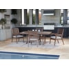 Ashley Signature Design Emmeline 5-Piece Outdoor Dining Set