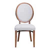 Regents Dining Chair (Set of 2) Walnut & Gray