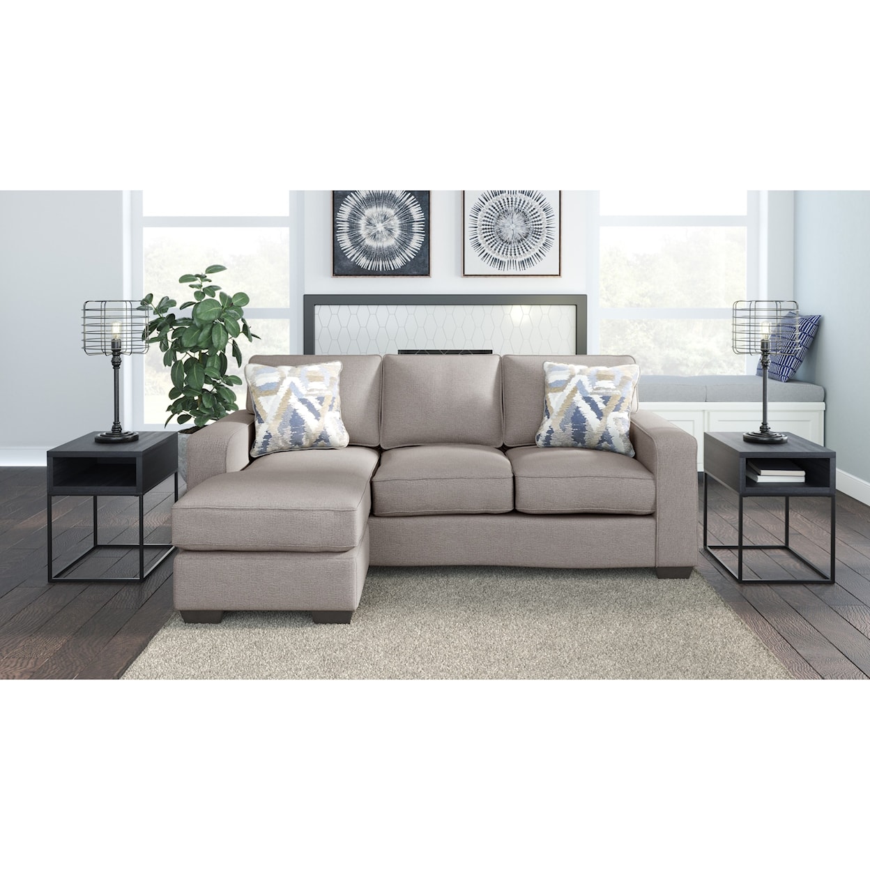 Signature Design by Ashley Furniture Greaves Sofa Chaise
