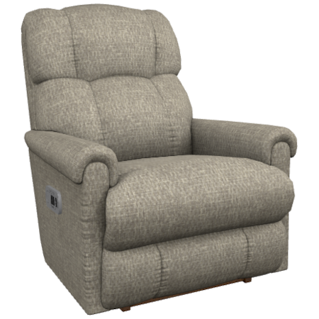 Rocking Power Recliner with Headrest