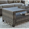 Signature Design Oasis Court Outdoor Sofa/Chairs/Table Set (Set of 4)