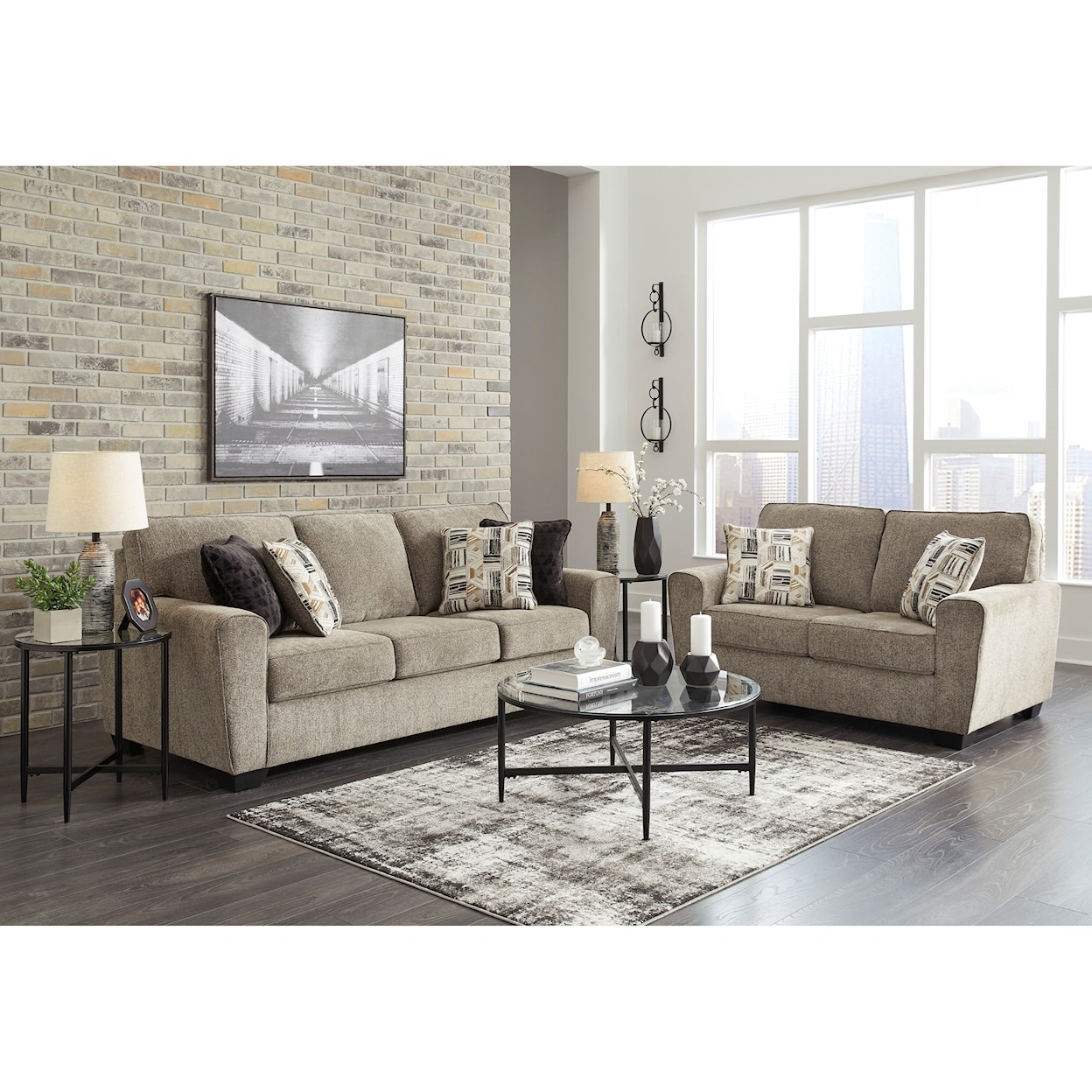 Ashley McCluer Loveseat